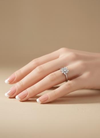 Güneş Model Dönen Çelik Stres Yüzük Silver Renk