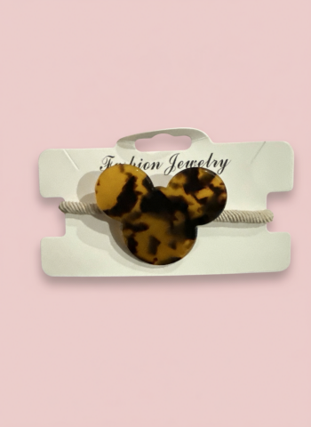 Mickey Lastik Saç Tokası