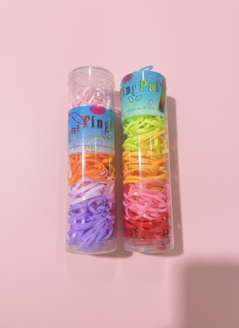 Renkli Lastik Toka Seti 2'li