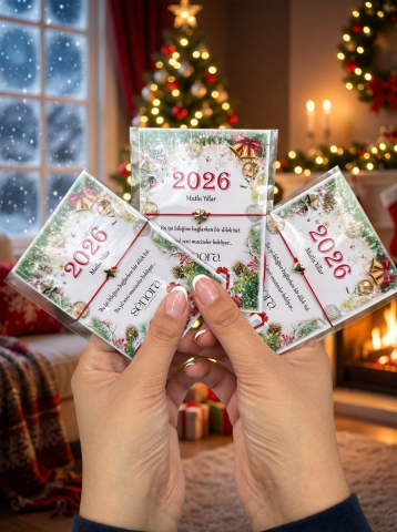 Yeni Yıl Şans Charm Bilekliği (Yıldız–Kalp–Yonca)